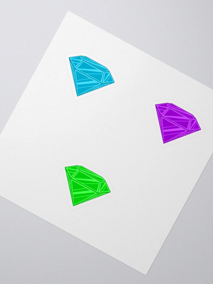 Cool Colored Diamonds Sticker Pack product image (2)
