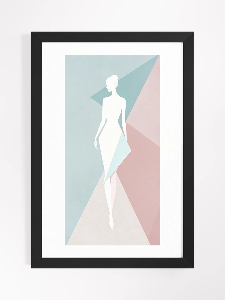 Abstract Geometric Woman Silhouette product image (2)