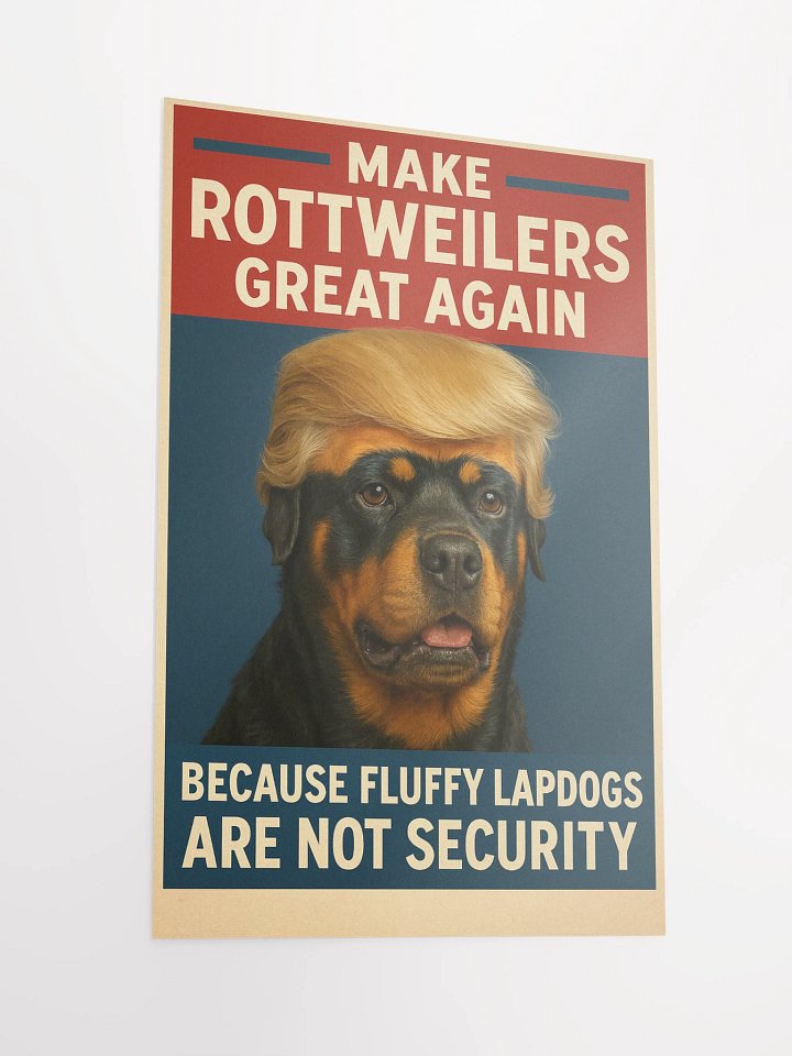 Make Rottweilers Great Again Poster product image (5)