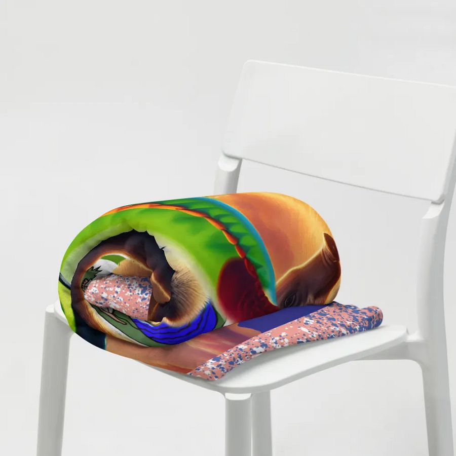 Beauty of Belize (Fun Edition) Throw Blanket product image (6)