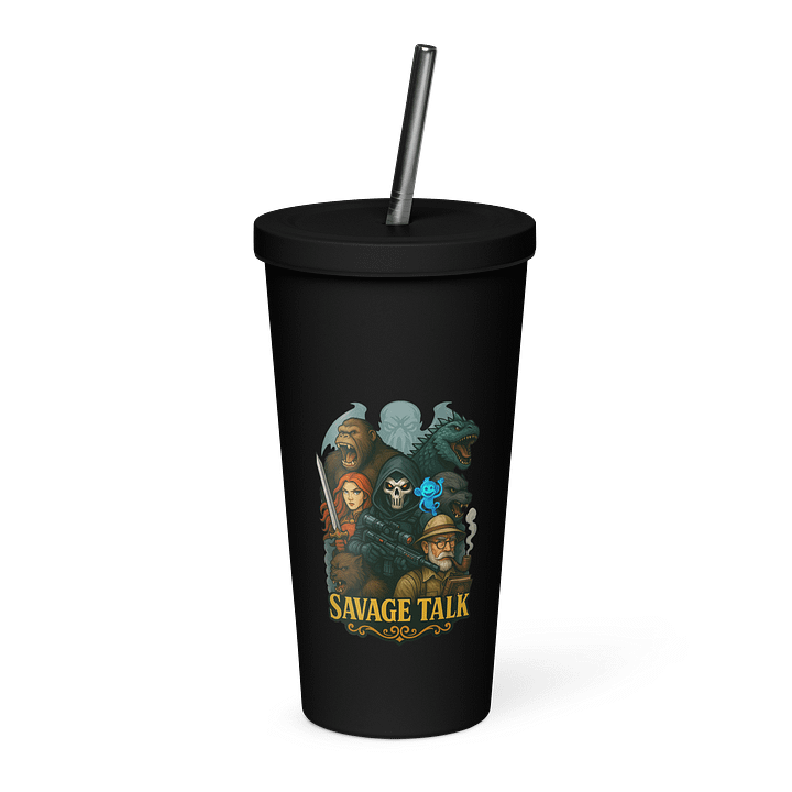 Savage Talk Channel Insulated Tumbler product image (1)