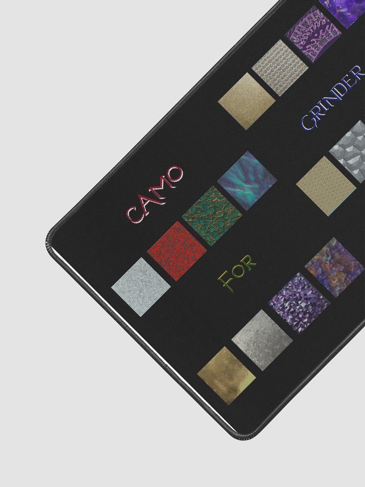 Camo Grinder Desk Mat product image (2)