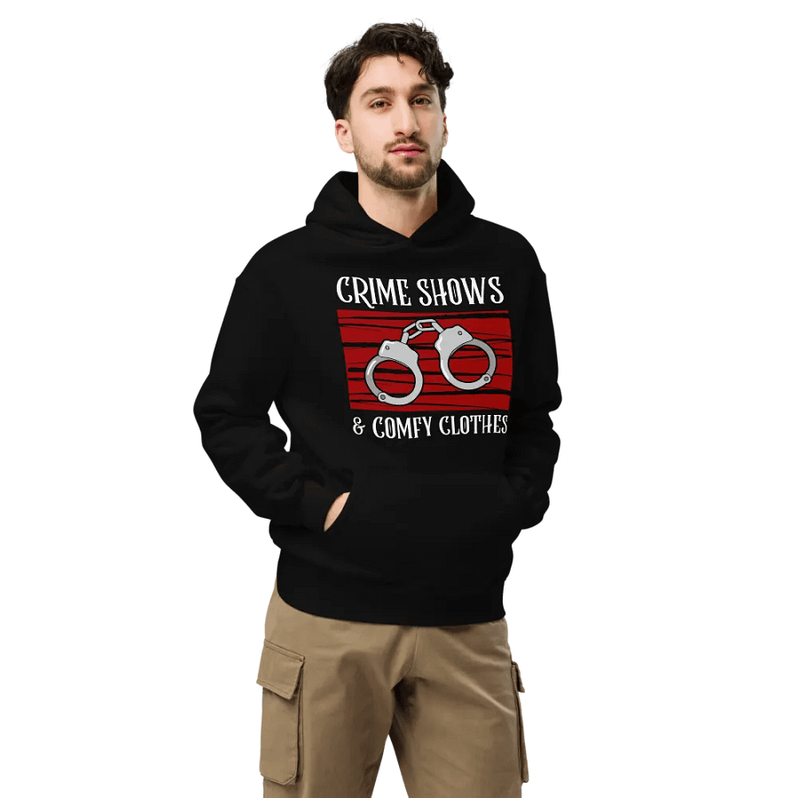 CrimeClothes Crime Shows and Comfy Clothes Premium Oversized Hoodie product image (8)