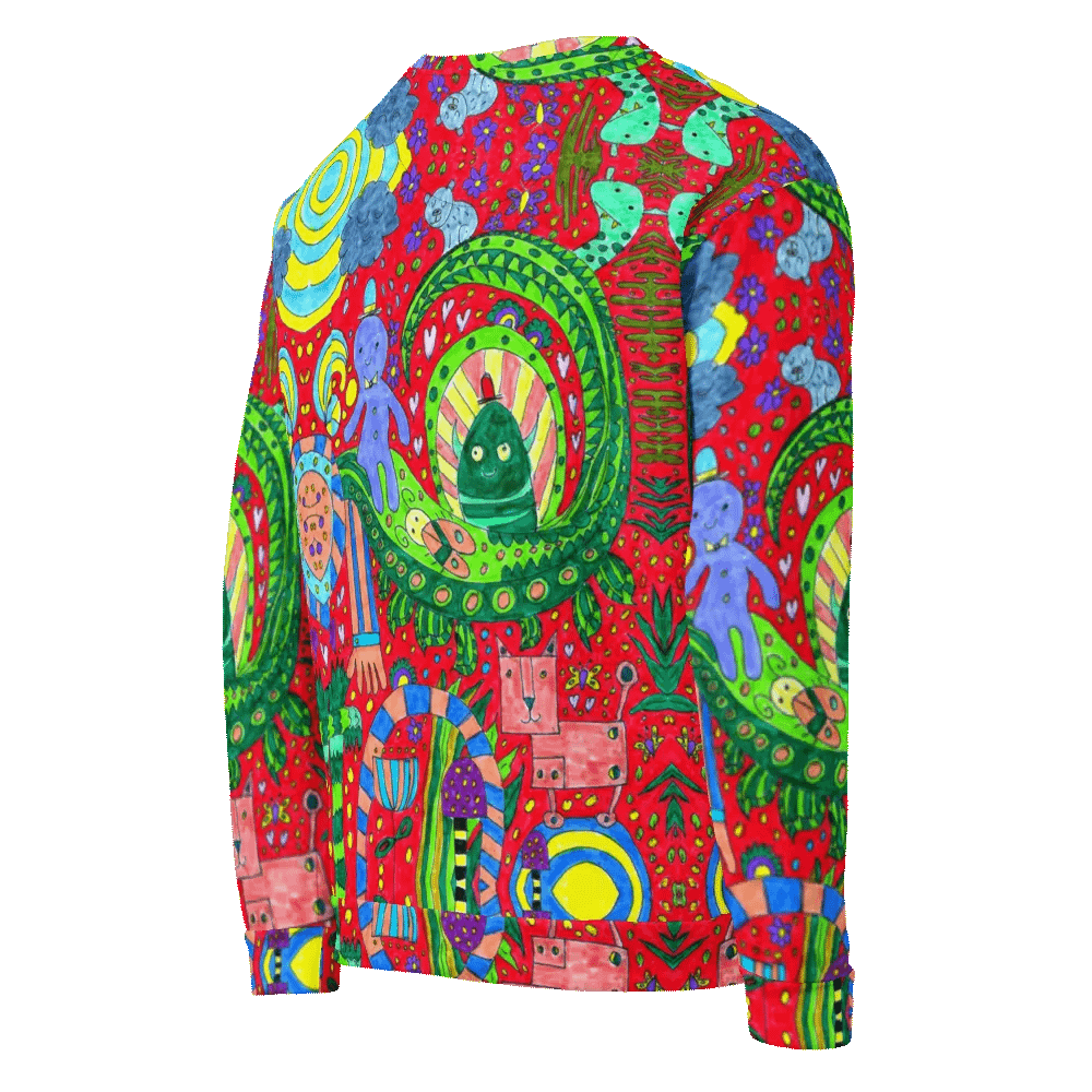 Abstract Doodle Imagination Unisex Sweatshirt product image (8)