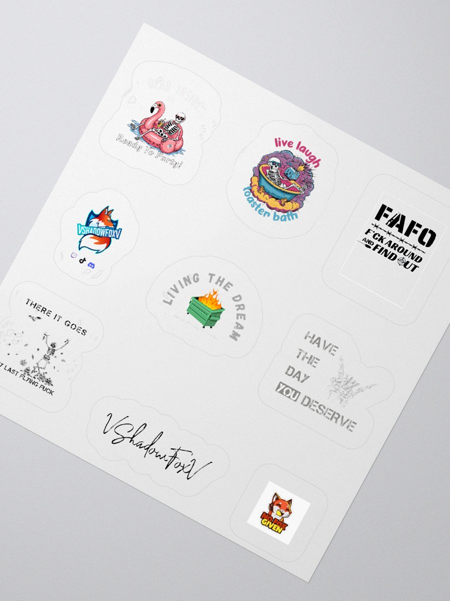 Regret in Vinyl: Stickers That Speak Louder Than Your Therapist product image (6)