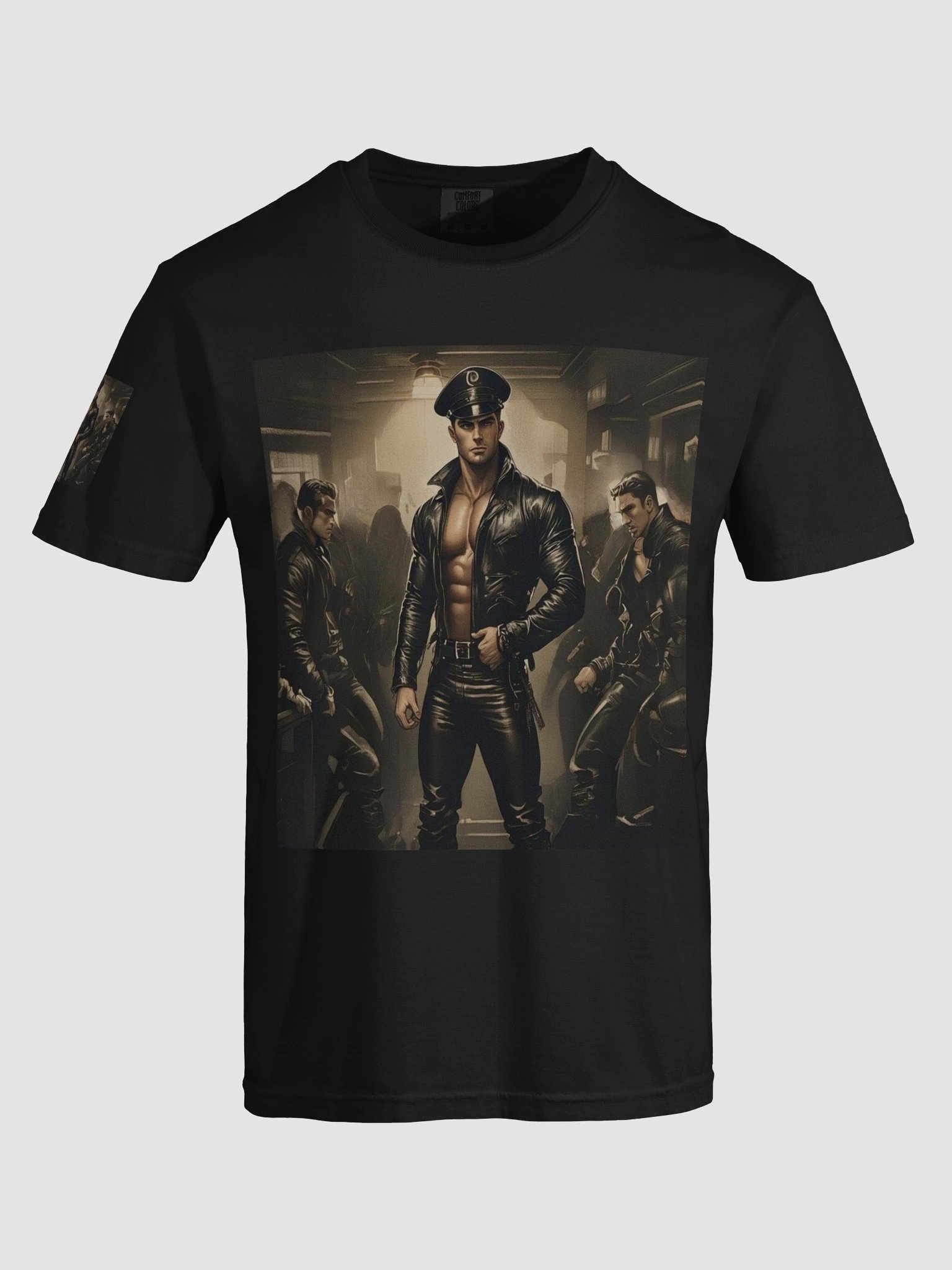 Limited Time Offer Lucky DIP bonus! Vintage Leather Daddy Berlin The Gathering Brotherhood Leather Bar Pride Tom of Finland Tribute Graphic Design T Shirt product image (7)