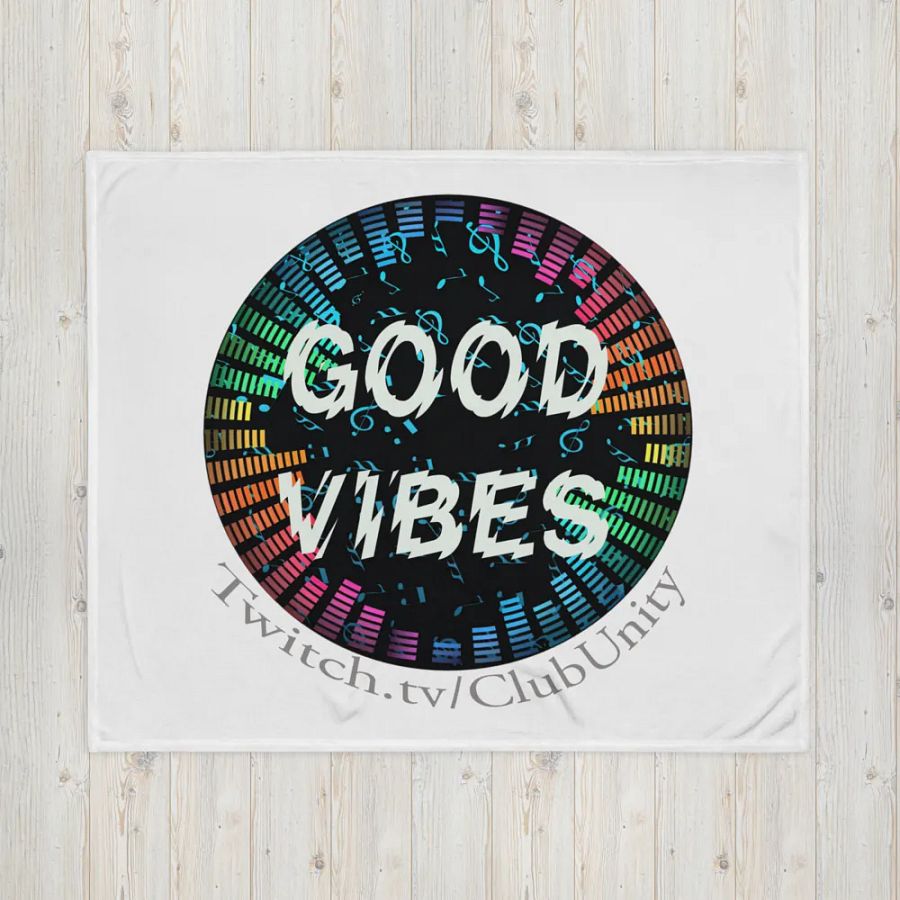 GOOD VIBES - Throw Blanket product image (4)