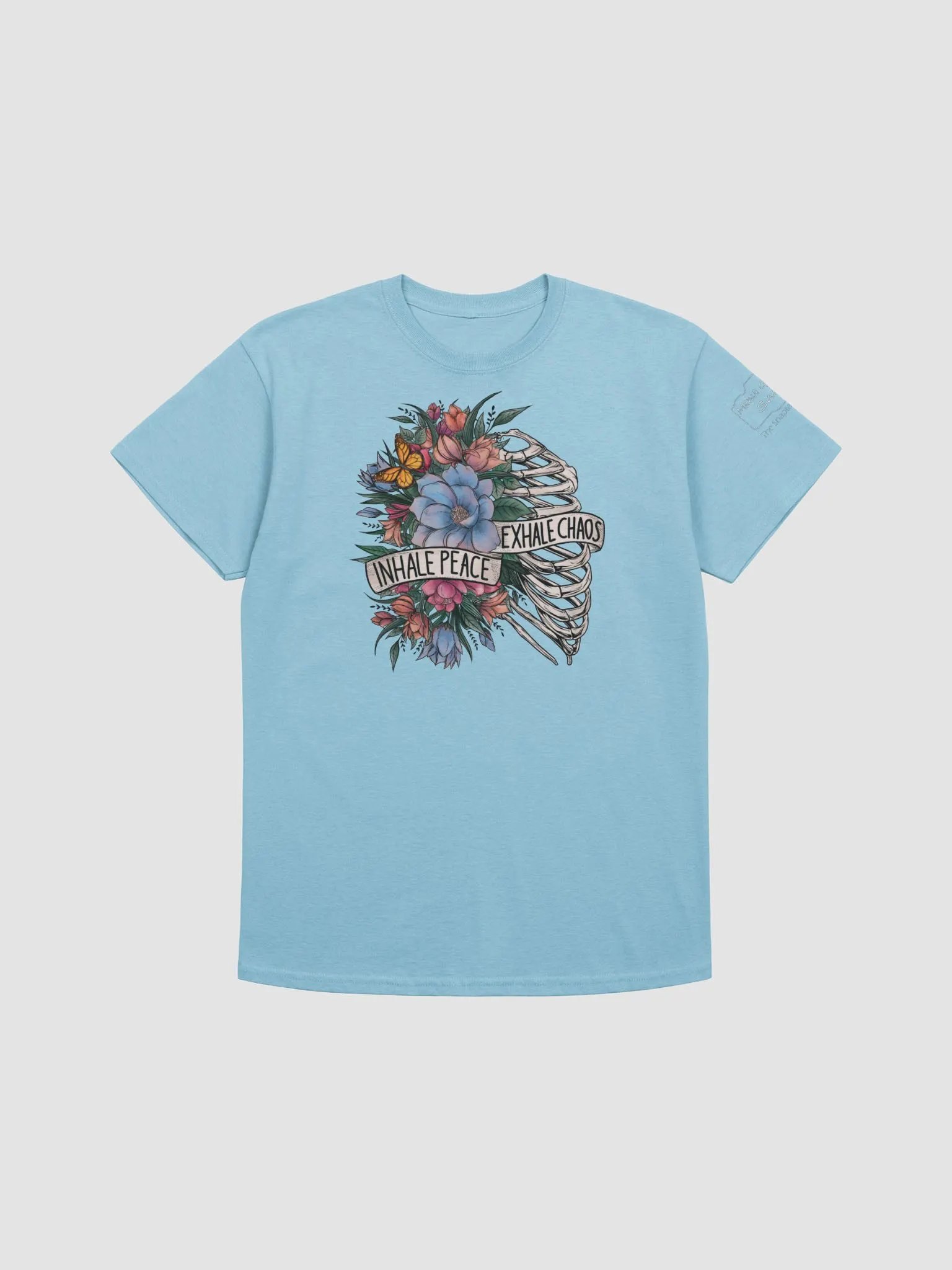 "Inhale Peace" Unisex T-Shirt product image (2)