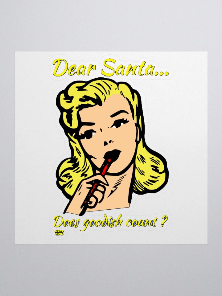 DEAR SANTA, DOES GOODISH COUNT? product image (1)