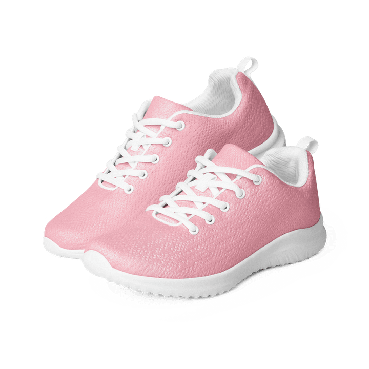 Men's Pink Athletic Shoes Lace-up Sneakers product image (1)