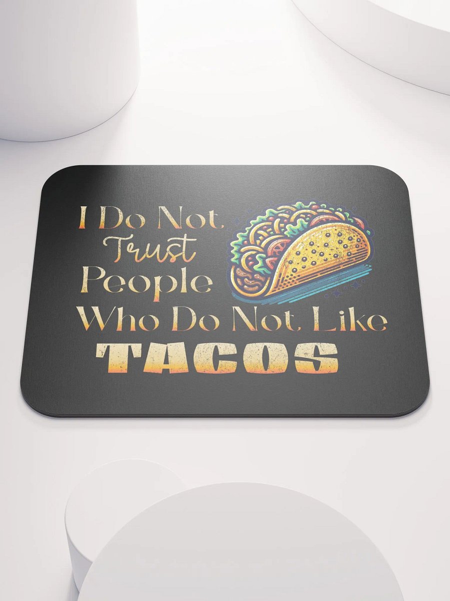 Taco Lover's Mouse Pad product image (1)
