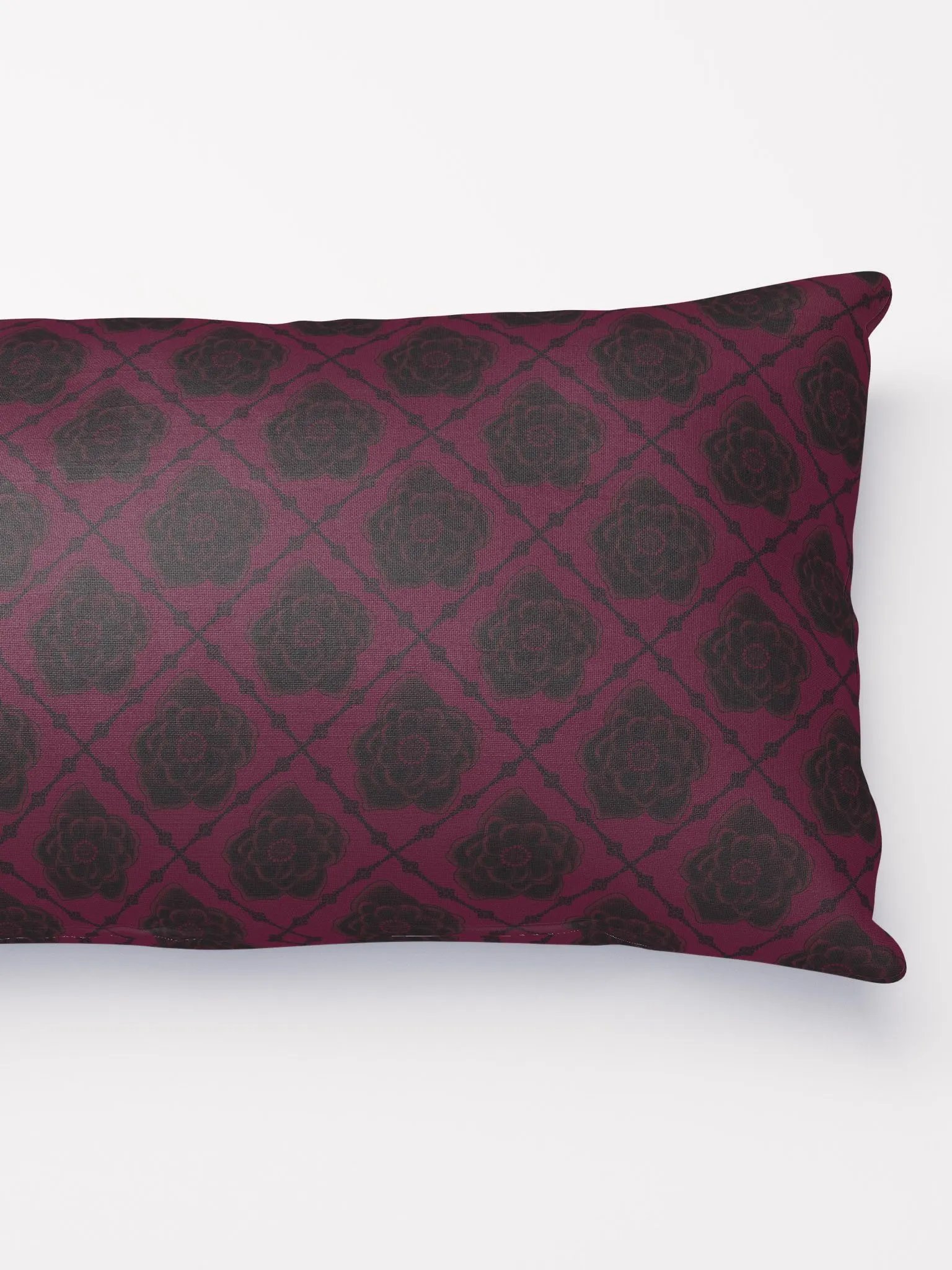 Maroon Hellebore Pillow product image (6)