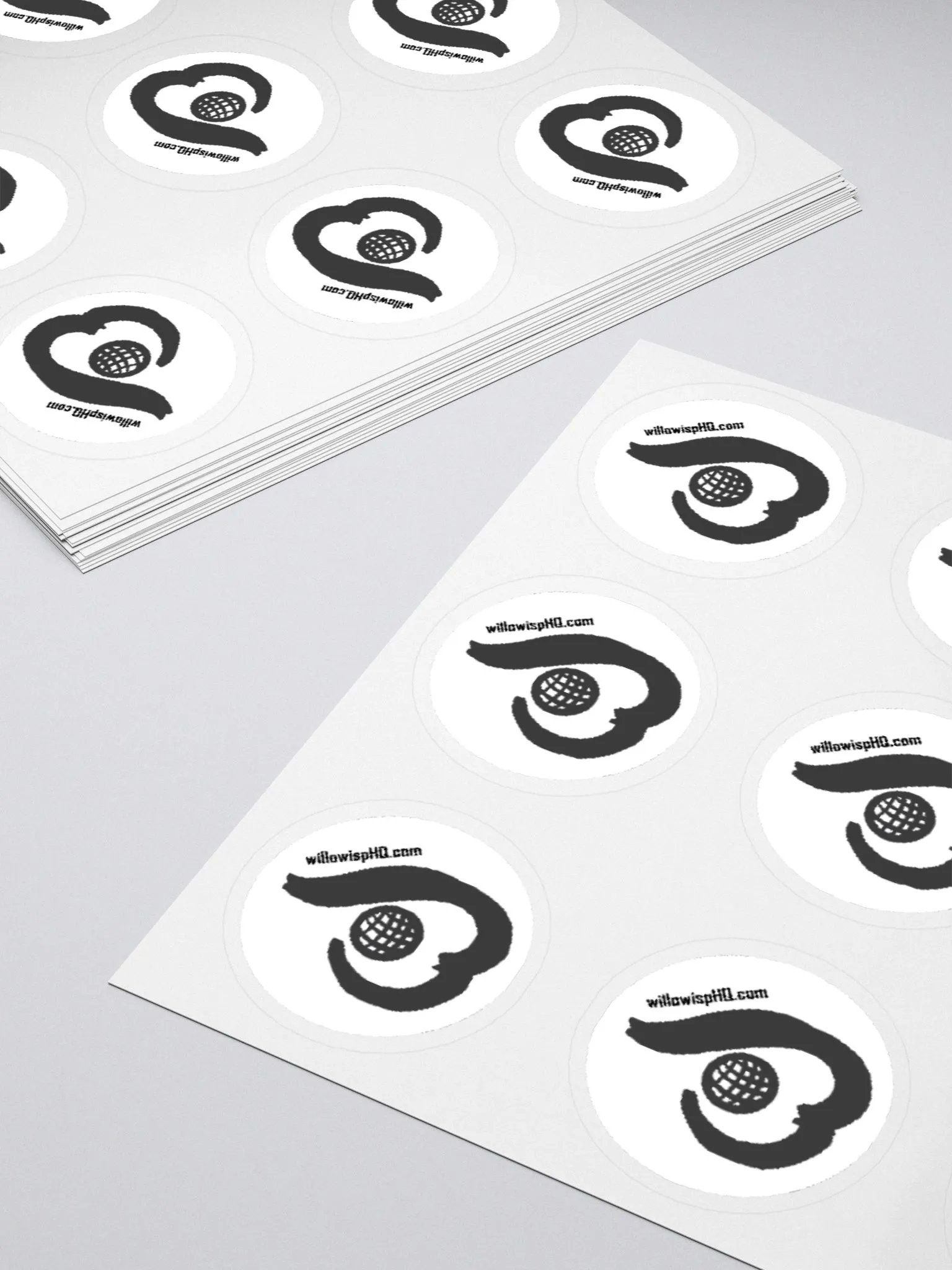 WILLOWISP Stickers (black and white) product image (11)