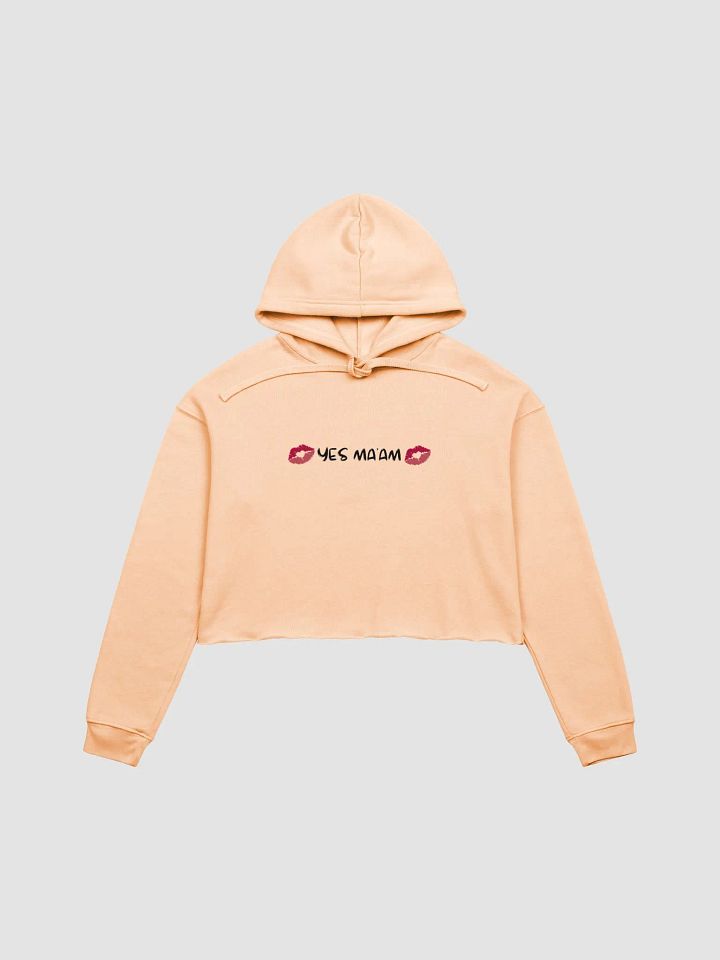 Yes Ma'am cropped hoodie product image (3)