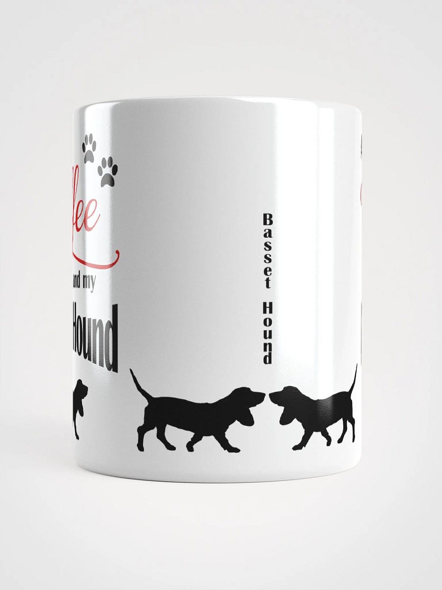 Coffee and my Basset Hound Mug product image (5)