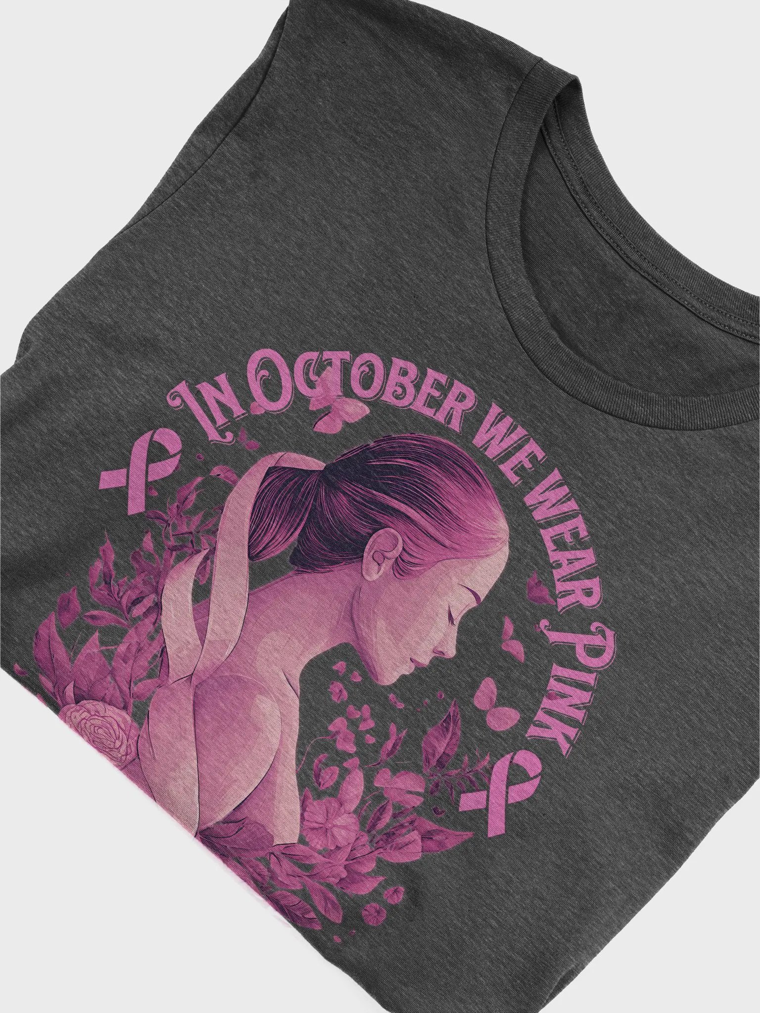 Pink Ribbon Profile Women's T-Shirt product image (22)