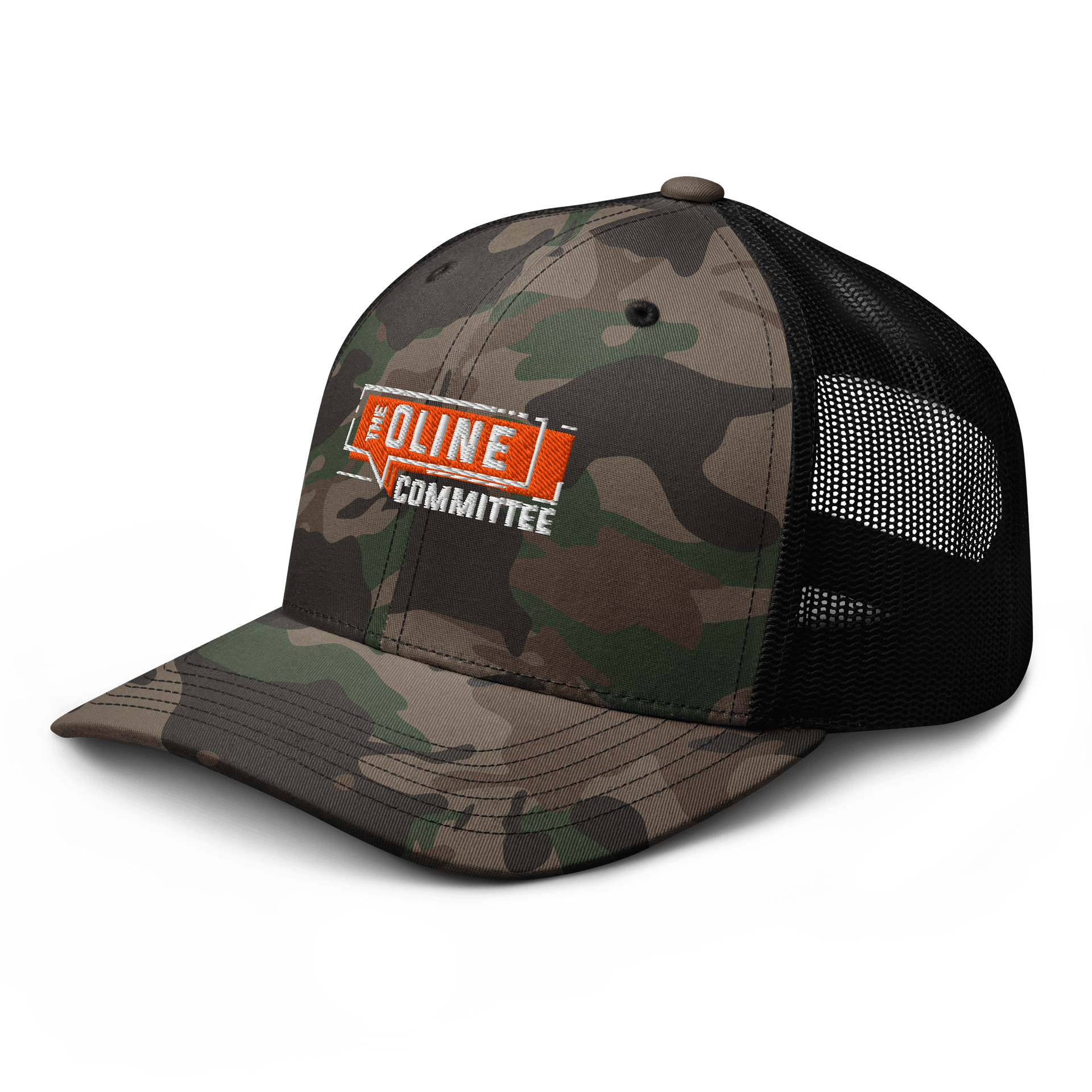 OLine Committee Camouflage Trucker Hat! product image (4)