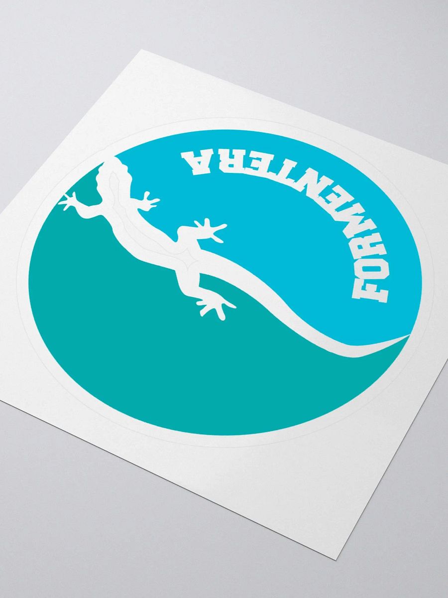 Formentera Lizard Art Sticker product image (3)