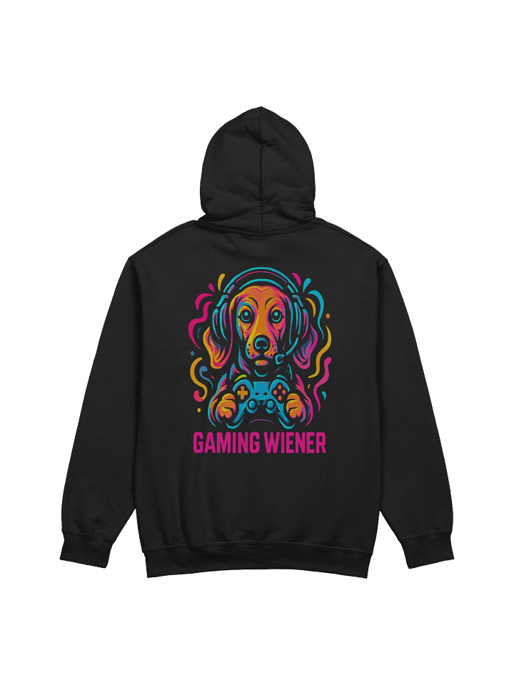 Gaming Wiener Neon Dachshund Gamer Hoodie product image (2)