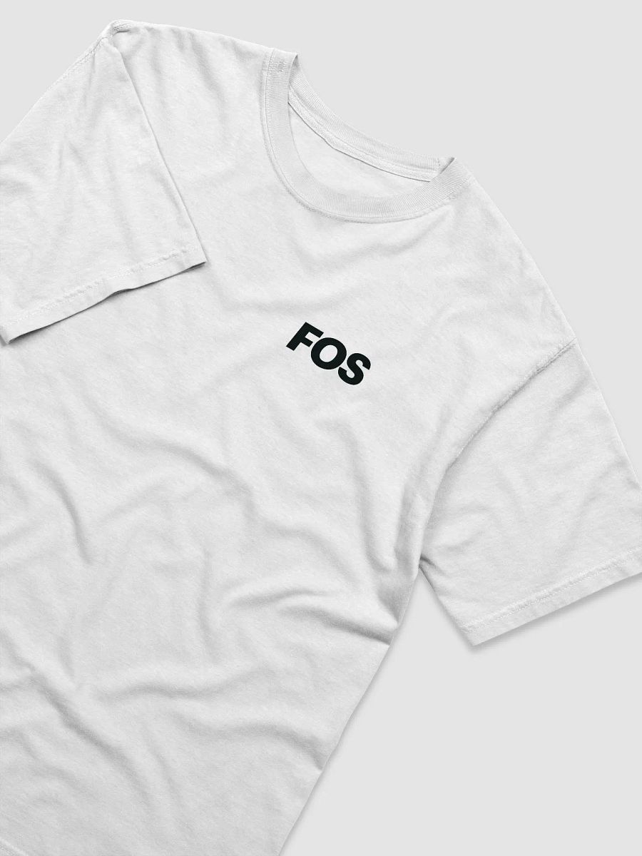 White FOS T-Shirt product image (3)