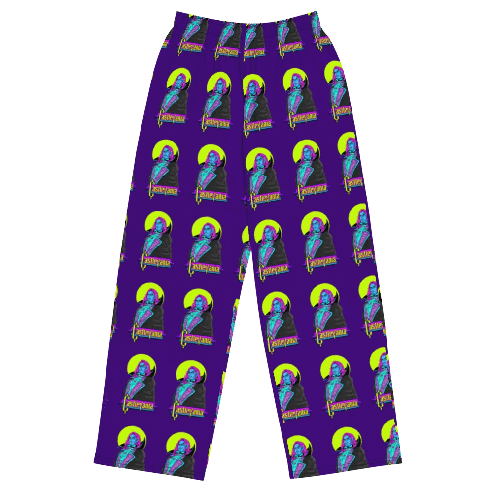 Castlevania Neon Tribute Wide-Leg Pants product image (2)