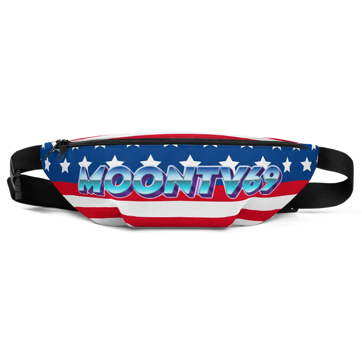 MOONTV69 AMERICAN FLAG FANNY PACK product image (1)
