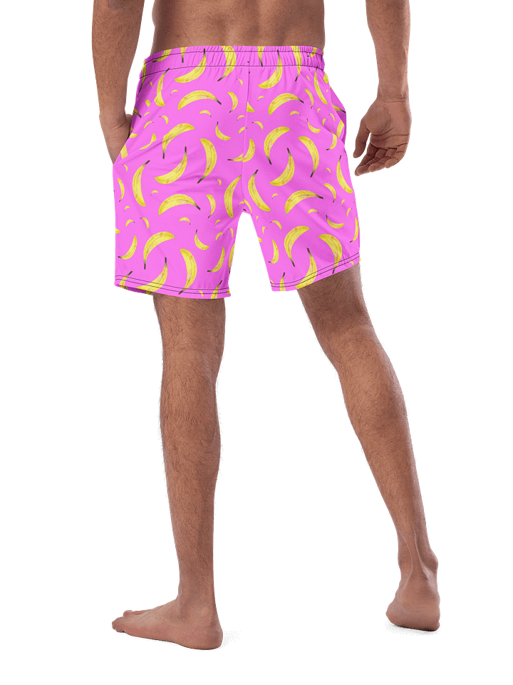 Bananapalooza pink swim trunks product image (1)