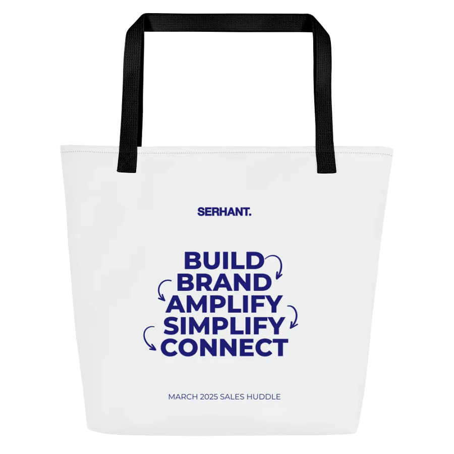 Sales Huddle 5 Pillars Tote Bag product image (1)