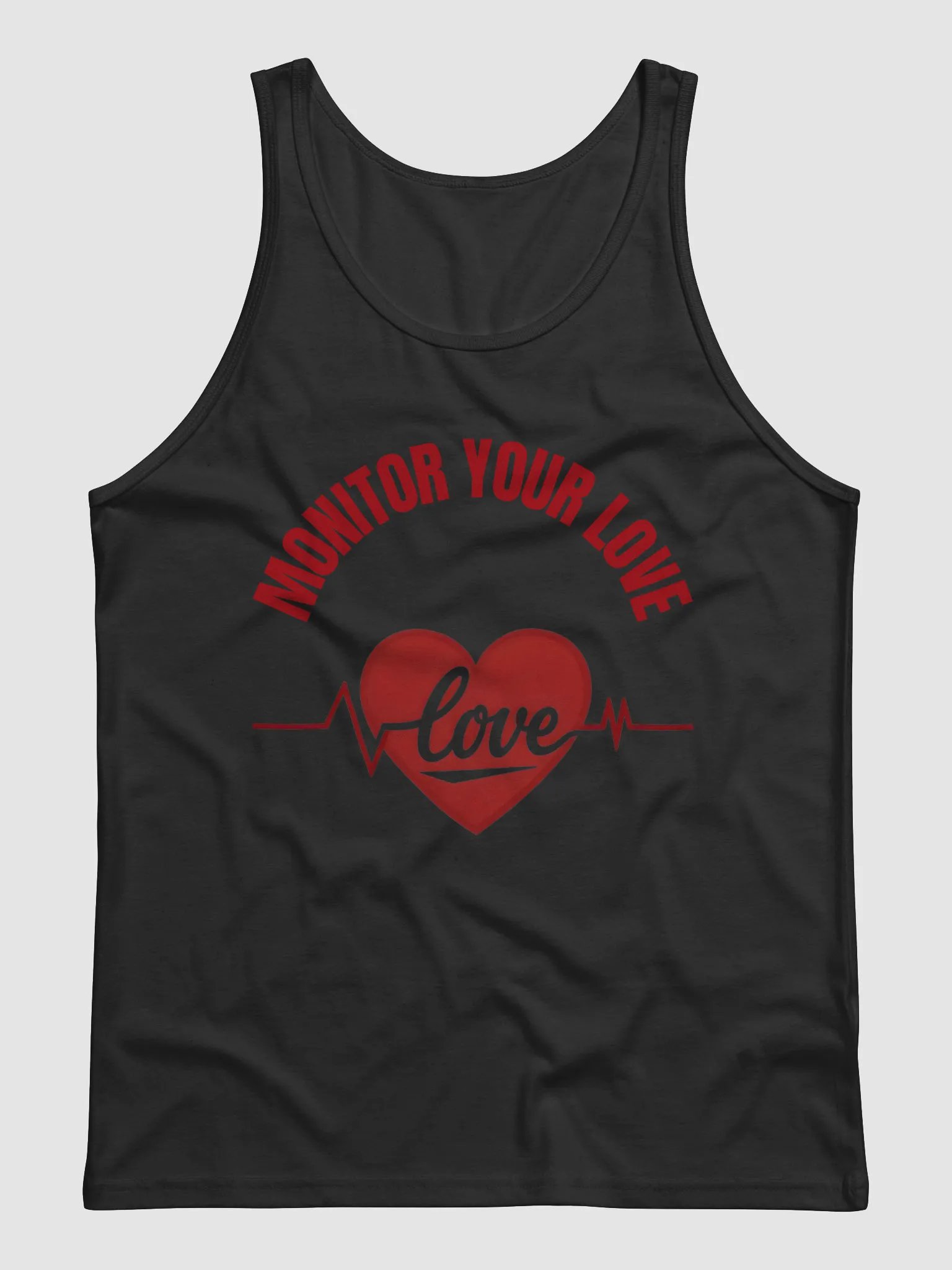 Heartbeat Love Monitor Tank product image (1)