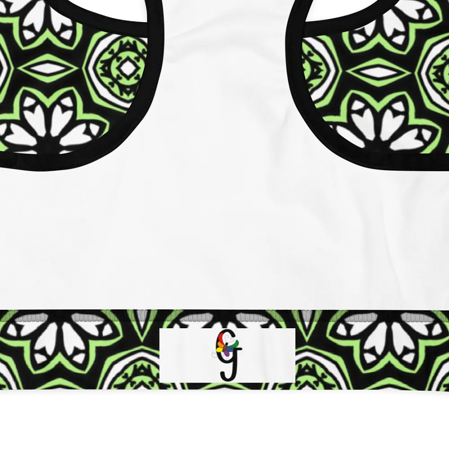 Agender Abstract (1) - Padded Sports Bra product image (8)