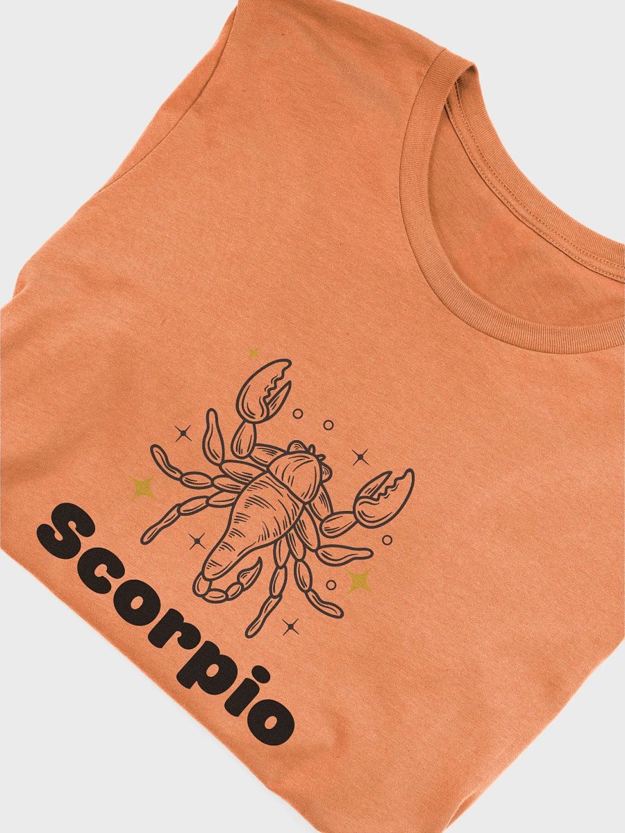 Scorpio Scorpion T-shirt - Black Writing product image (3)