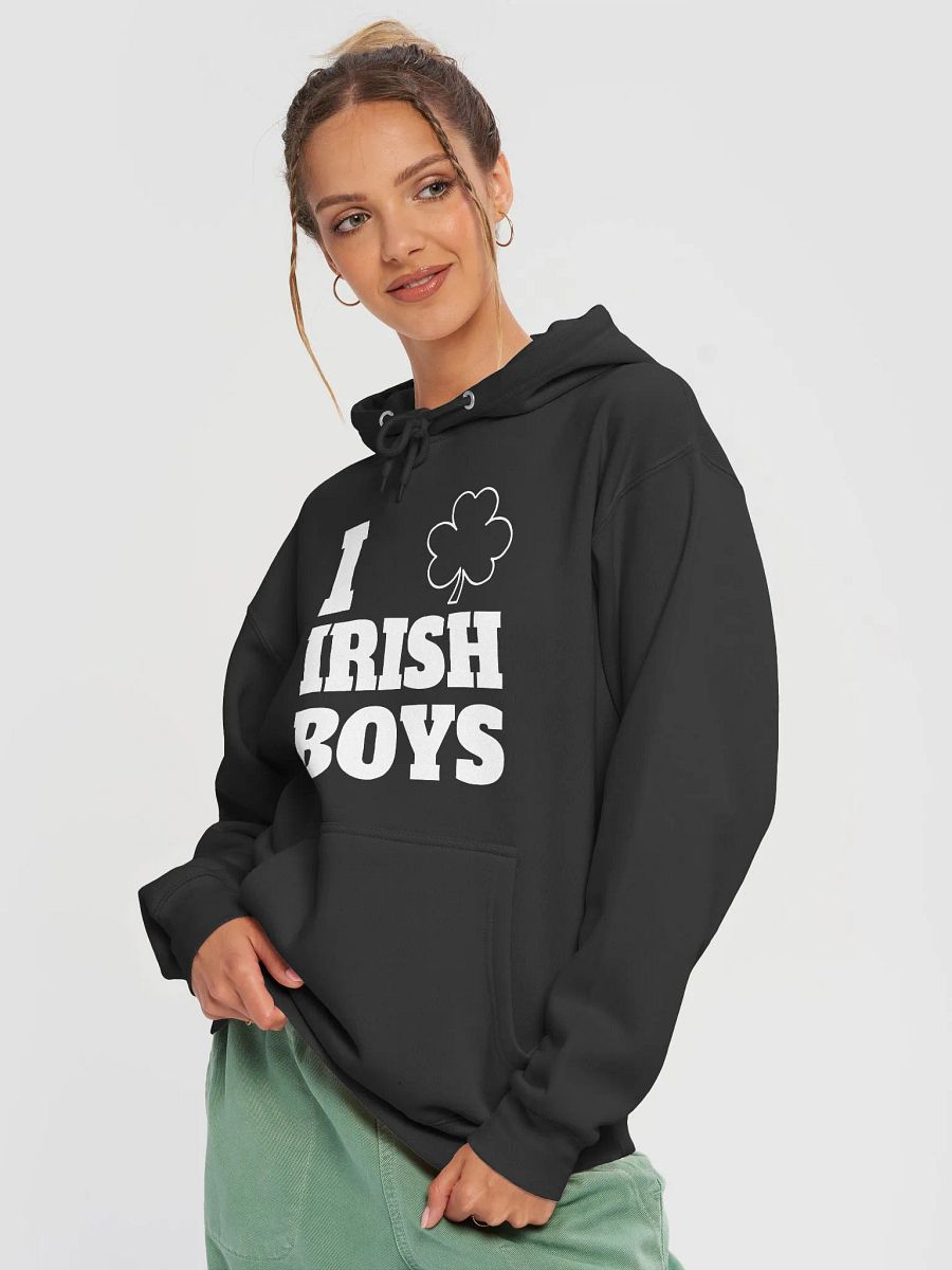 I Love Irish Boys Hoodie – St. Patrick’s Day Premium Pullover Hoodie product image (7)