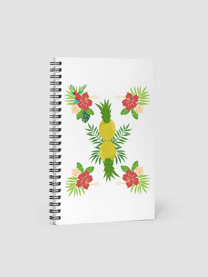 Pineapple Paradise Pattern Design Spiral Notebook product image (1)