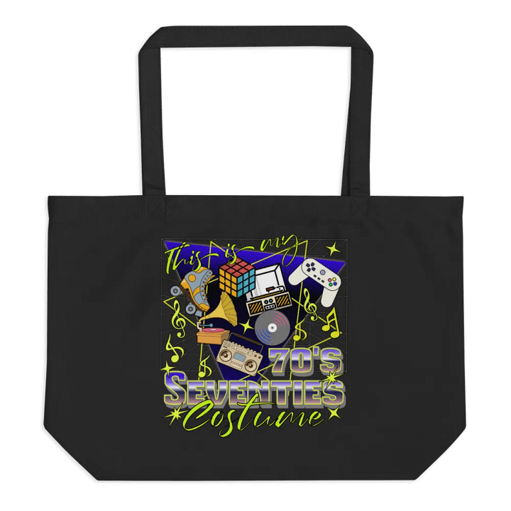 This Is My 70s Costume Nostalgia Organic Tote Bag product image (1)