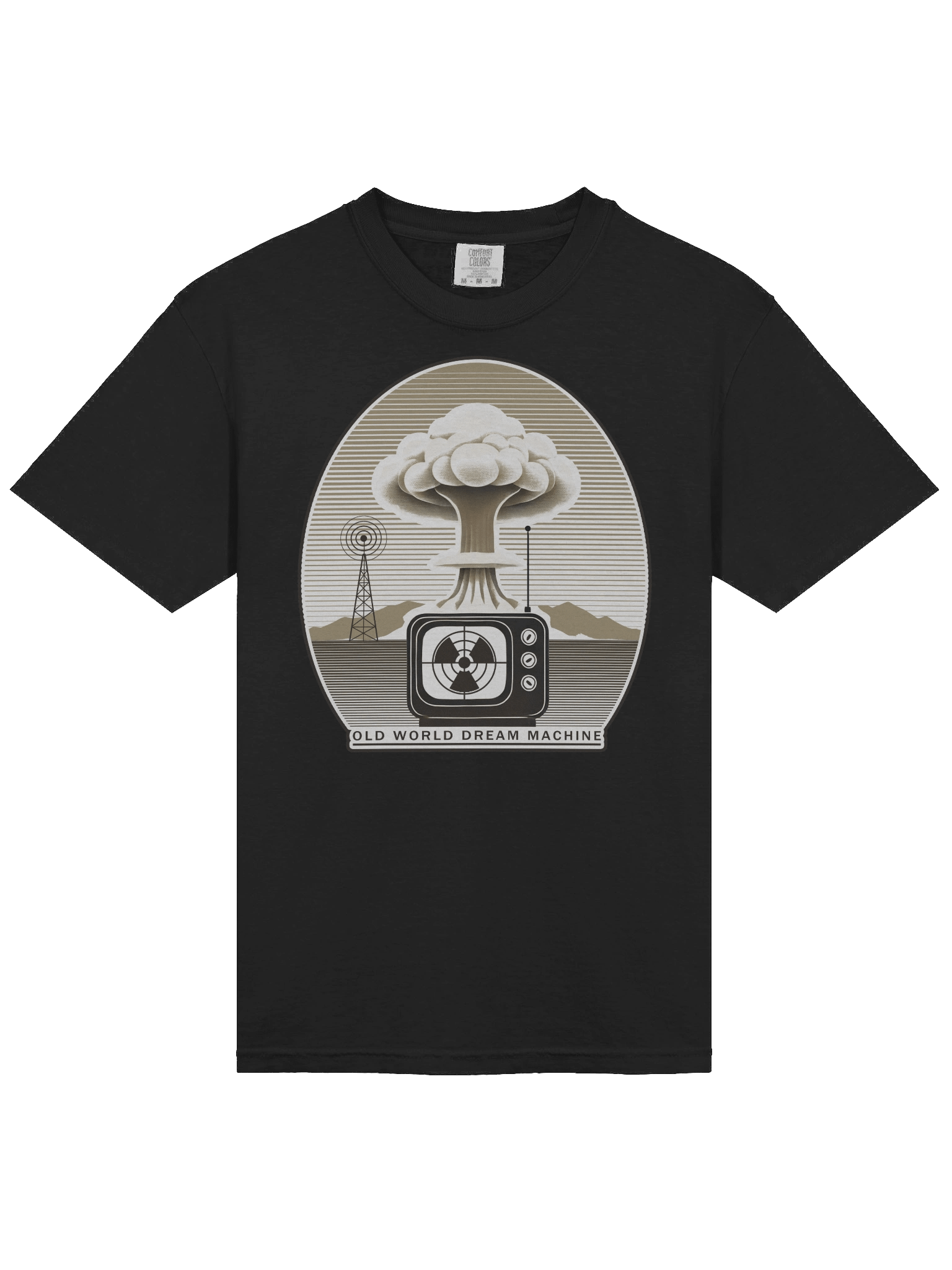 Old World Dream Machine Minimal Mushroom Cloud Tee product image (3)