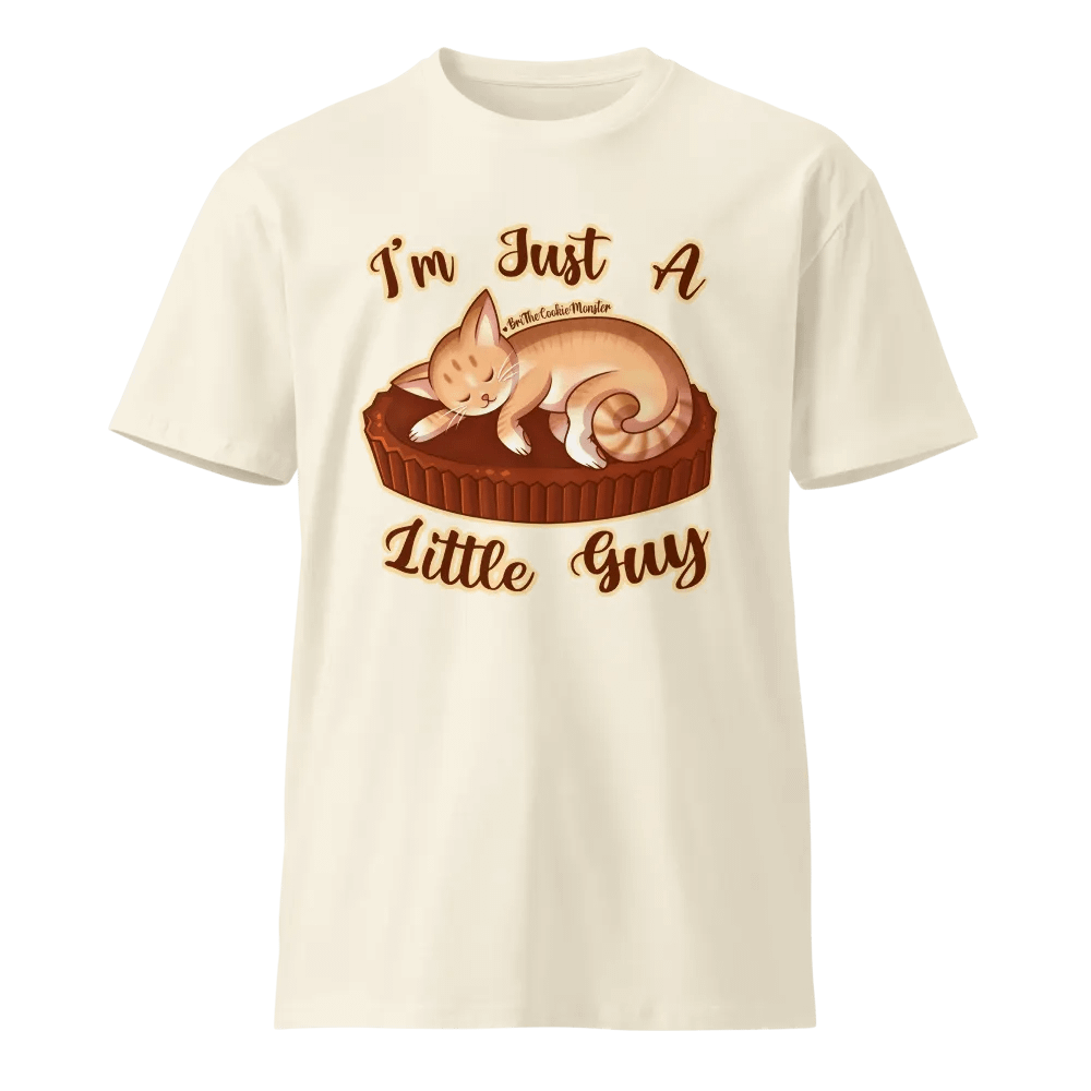 “I’m Just A Lil’ Guy” Cozy Peanut Cotton T-Shirt product image (1)