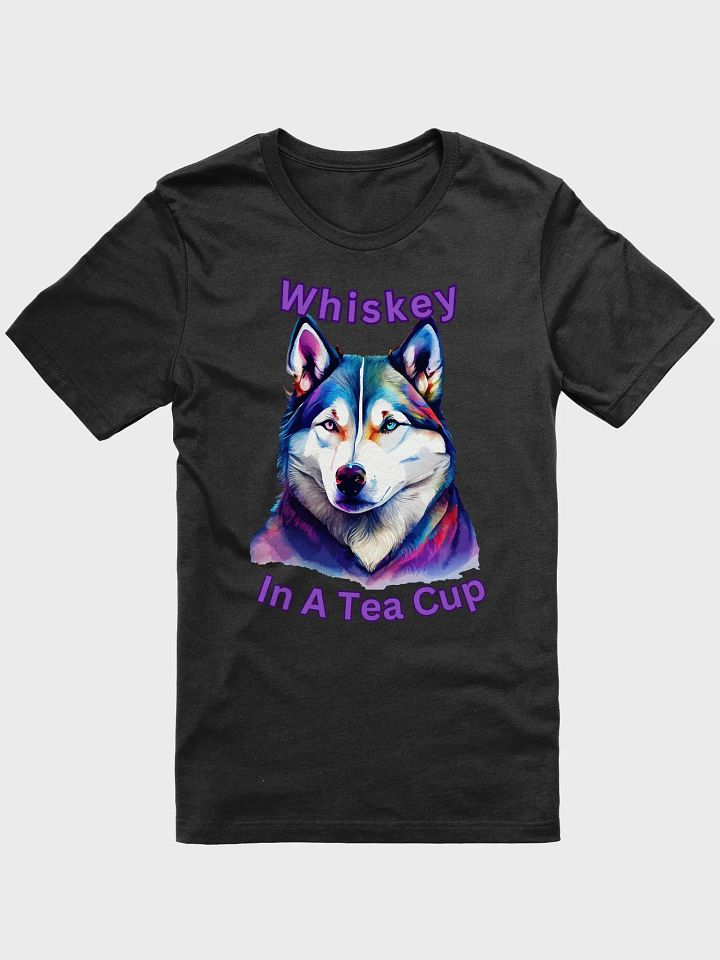 Whiskey In A Tea Cup Husky T-Shirt product image (1)