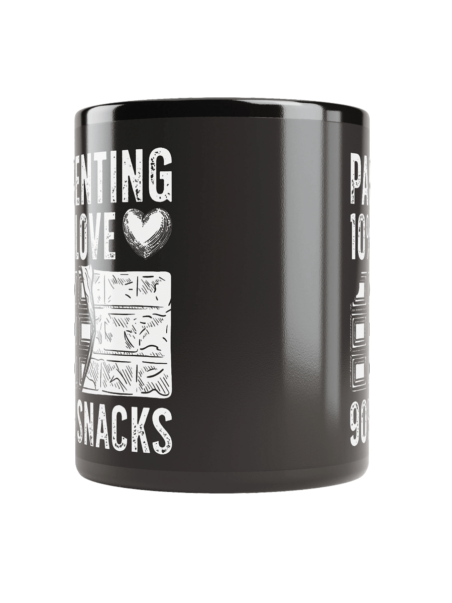 Parenting 10% Love 90% Snacks – Funny Dad Mug product image (9)