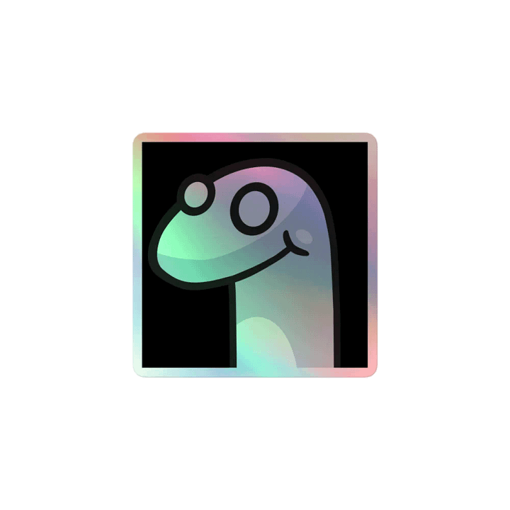 Snook Holo Sticker - Midnight product image (1)