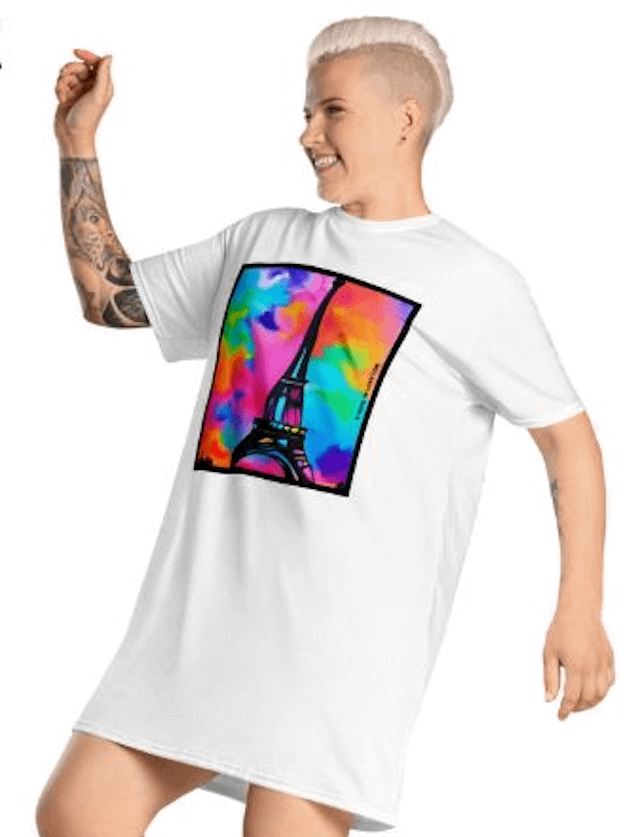 EIFFEL PARIS • T-SHIRT PLUS • 11 sizes