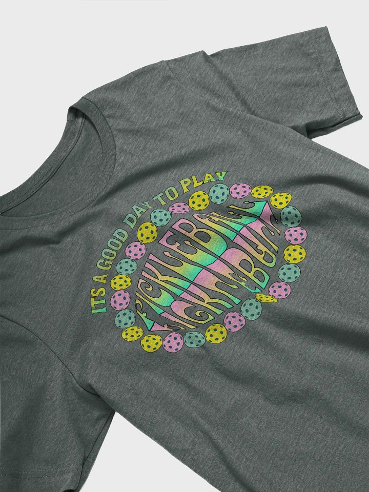 It's A Good Day To Play Pickleball Paradise Gradient T-Shirt product image (2)
