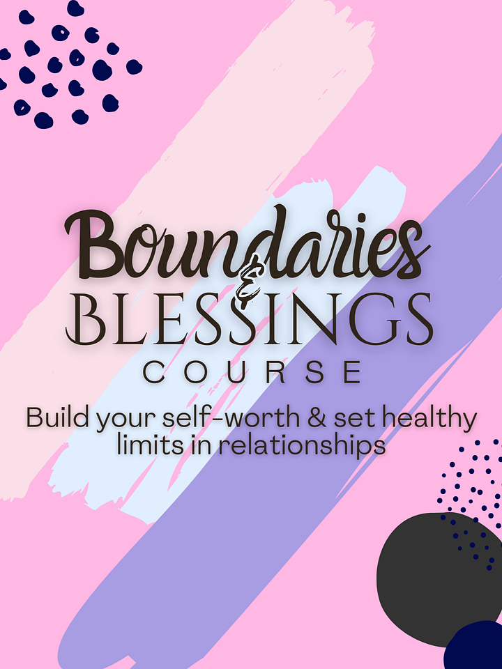 Boundaries & Blessings Course product image (1)
