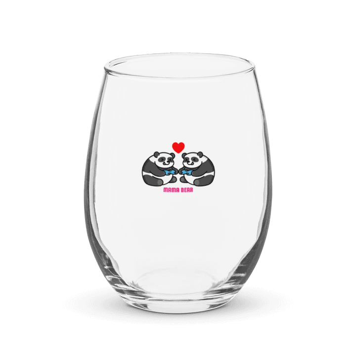Mama Bear Wine Glass product image (1)