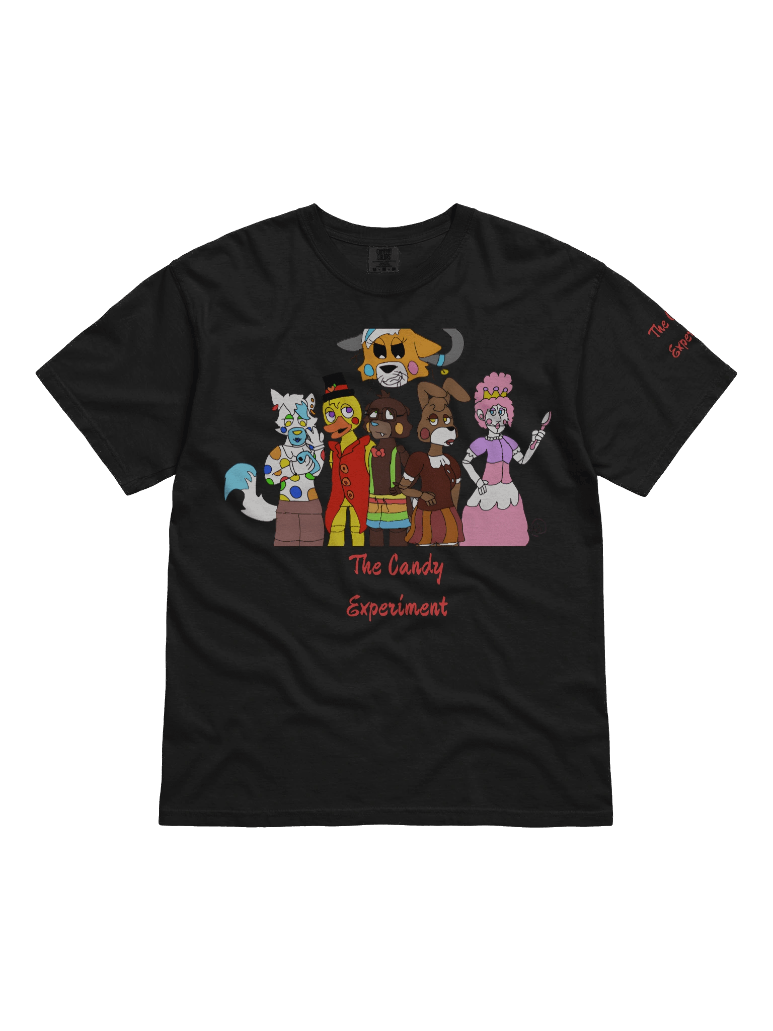 Candy Cast Cartoon T-Shirt product image (1)
