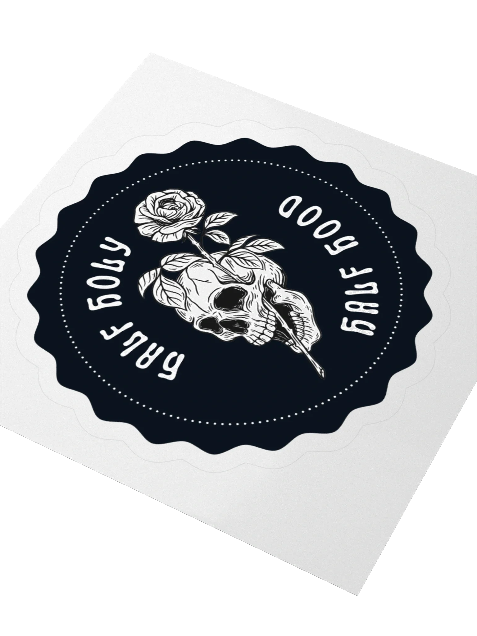 Half Holy Half Hood Sticker product image (3)