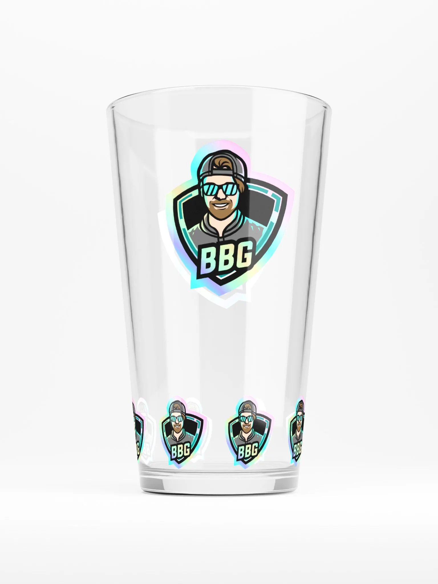 Holographic Logo Beer Glass product image (6)