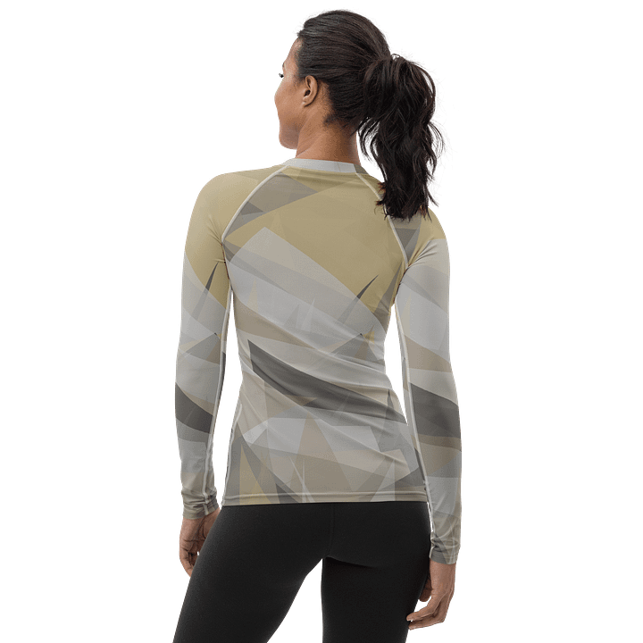 Geometric Fusion Women's Rash Guard product image (2)