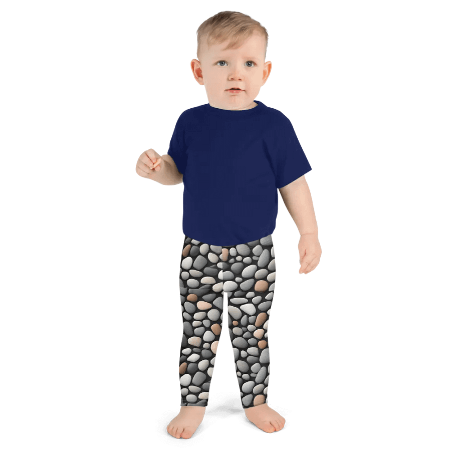 Pebble Paradise Kids Leggings product image (4)
