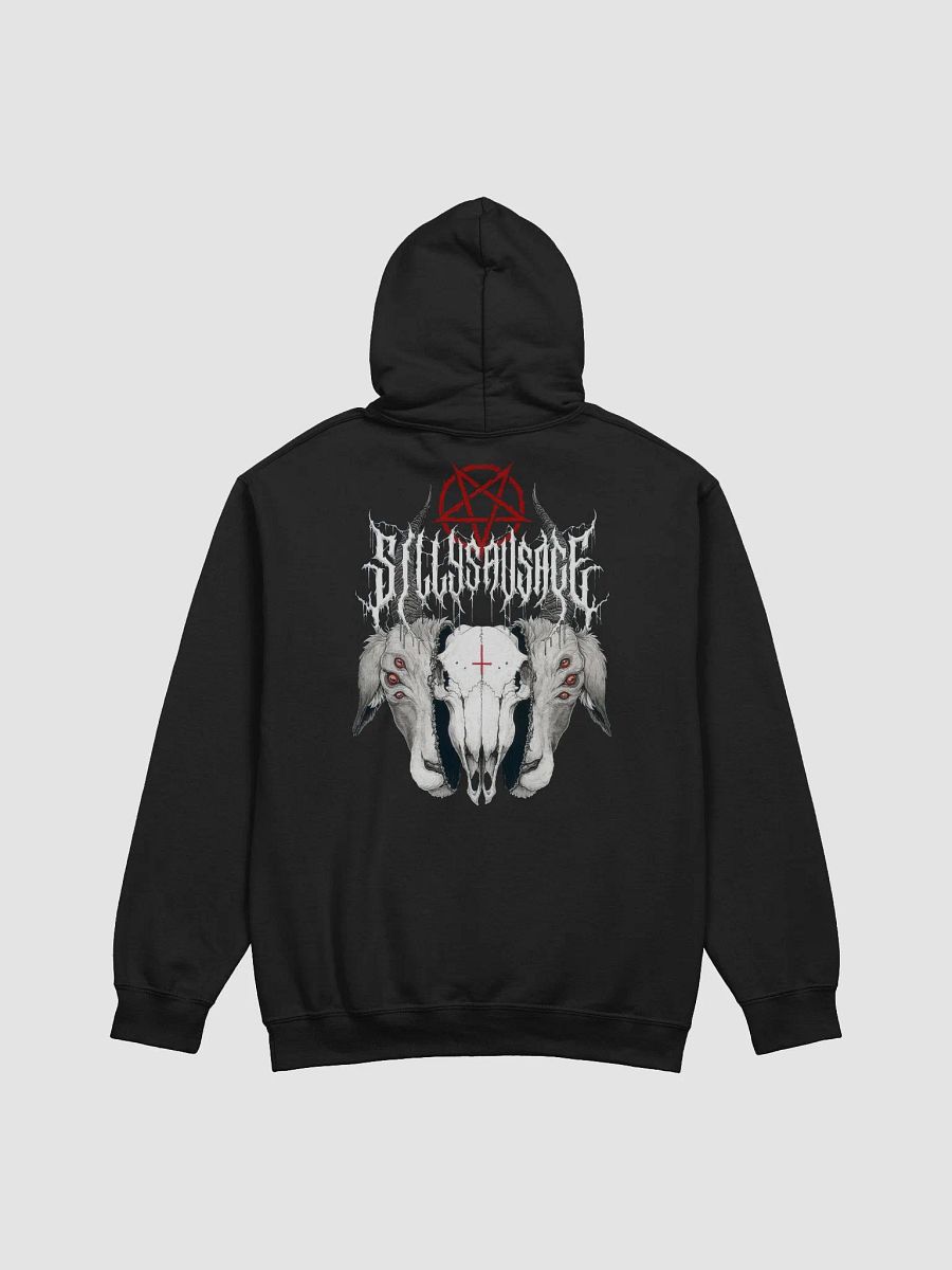 Sillysau5age Deathmetal Hoodie (Red) product image (2)