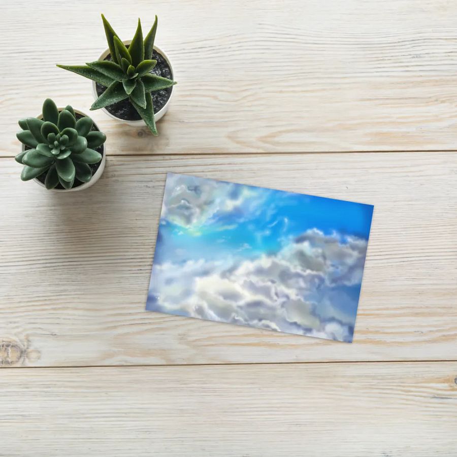 Up In The Clouds Card product image (9)